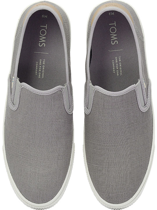 Baja Πάνινα Ανδρικά Slip-On Γκρι