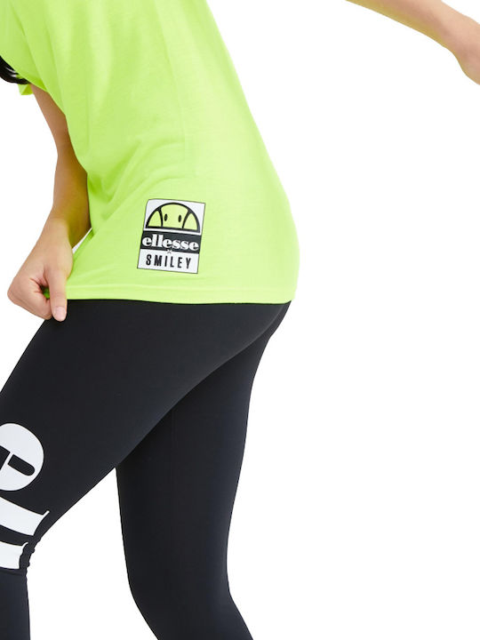 Ellesse Carnevale Femeie Bluză Mâneci scurte Neon Yellow