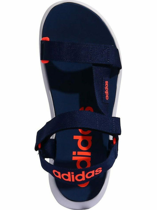 Adidas Comfort Ανδρικά Σανδάλια σε Μπλε Χρώμα