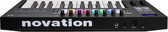 Novation Midi Keyboard Launchkey MkIII with 25 Keyboard Black