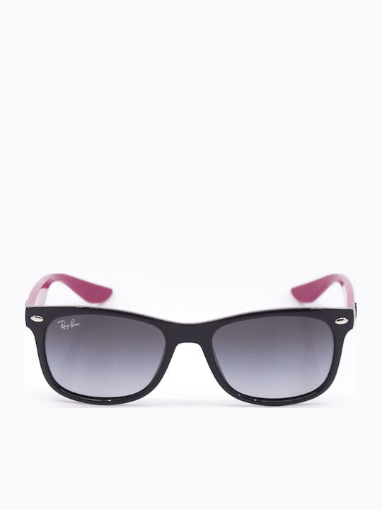 Ray Ban Wayfarer Unbreakable Square Kids Sunglasses With Mirror Lens Multicolour