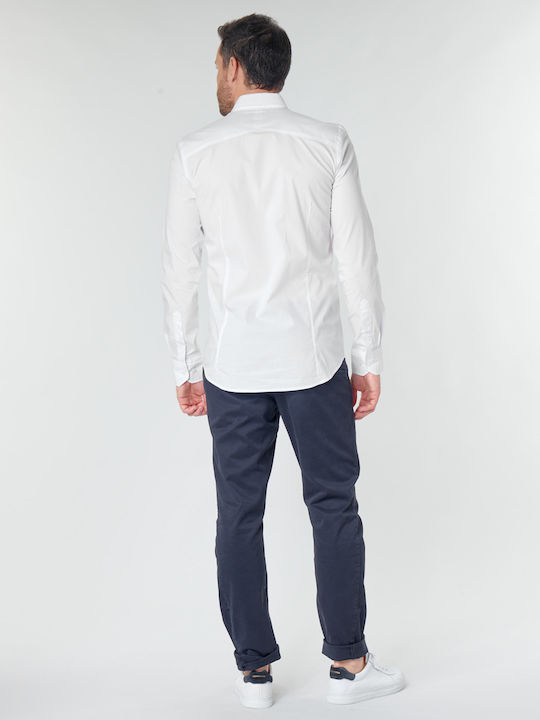 G-Star Raw Men's Shirt Long Sleeve Cotton White