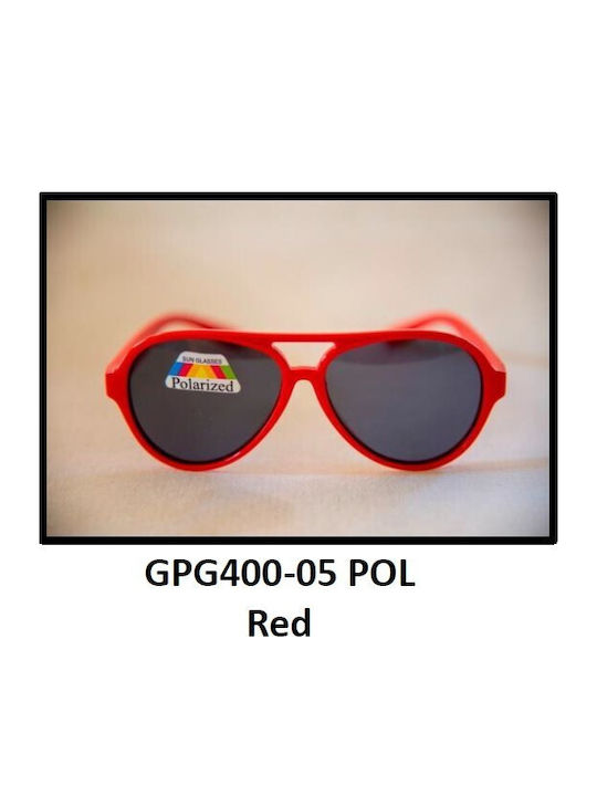 Giannini Παιδικά Γυαλιά Ηλίου με Polarized Φακό Κόκκινα