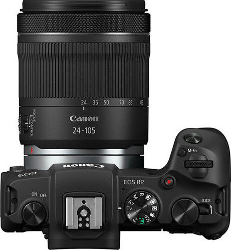 Canon EOS RP Mirrorless Camera Kit (RF 24-105mm F4-7.1 IS STM) Black