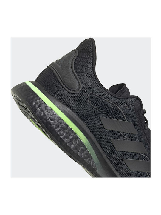 Supernova Sport Shoes Running Core Black / Signal Green