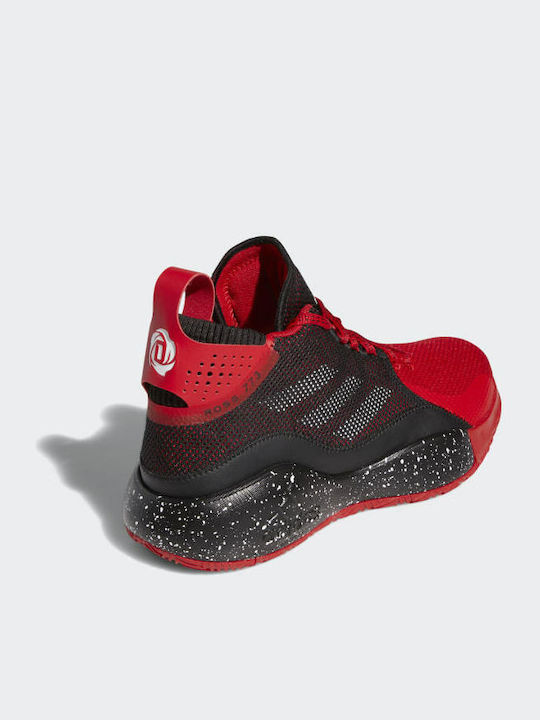 D Rose 773 2020 Ψηλά Μπασκετικά Παπούτσια Scarlet / Core Black / Cloud White