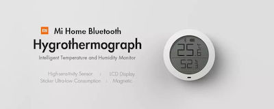 Xiaomi Mi Smart Temperature & Humidity Sensor Indoor Thermometer & Hygrometer Wall Mounted LYWSDCGQ/01ZM