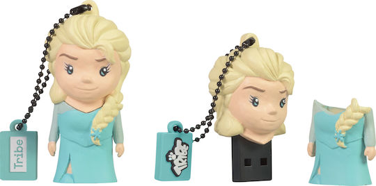 Tribe Frozen Elsa 16GB USB 2.0 Stick Πολύχρωμο