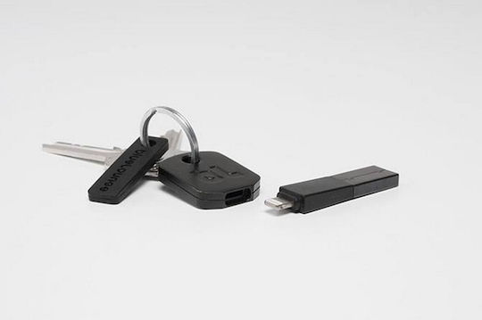Bluelounge Kii Lightning iPhone 5/5s Конвертор Lightning мъжки към USB-A мъжки Черен 1бр