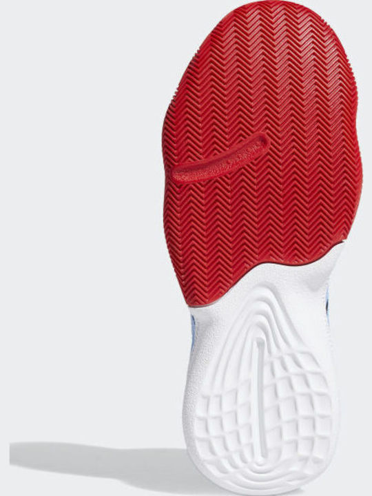 Harden Stepback Χαμηλά Μπασκετικά Παπούτσια Core Black / Team Light Blue / Collegiate Royal