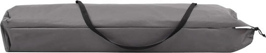 vidaXL Strandliegen Gray Faltbar 193x125x40cm. 1Stück