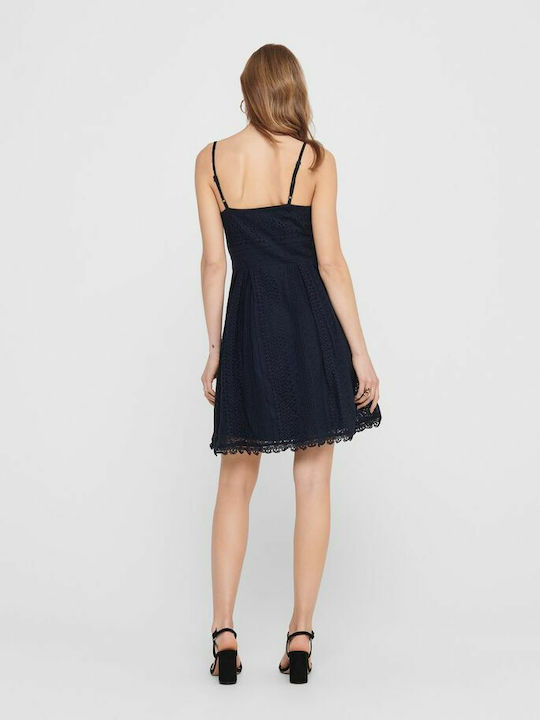 Only Sommer Mini Slip Dress Kleid Night Sky