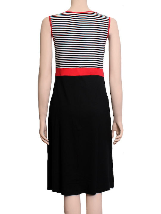 Vamp 6257 Women's Mini Dress Beachwear Black 00-10-6257