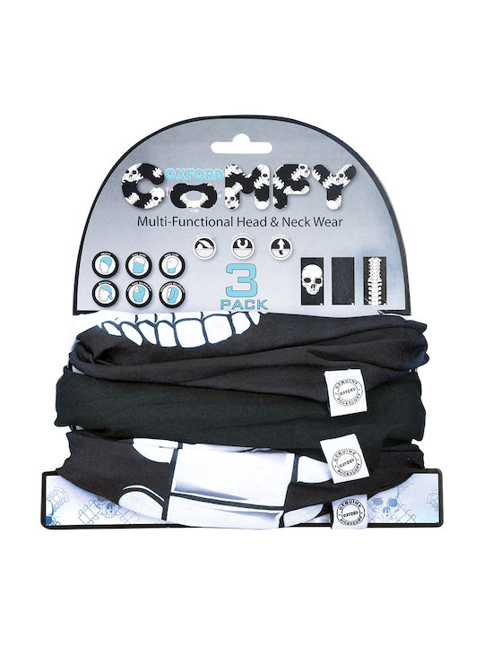 Oxford Comfy Skeleton Guler pentru motociclist din poliester Multicolor