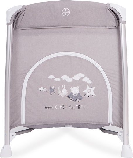 Kikka Boo Dessine Moi Кошара за игра 2 Нива с Променяща се Повърхност & Матрак Сив 120x60см