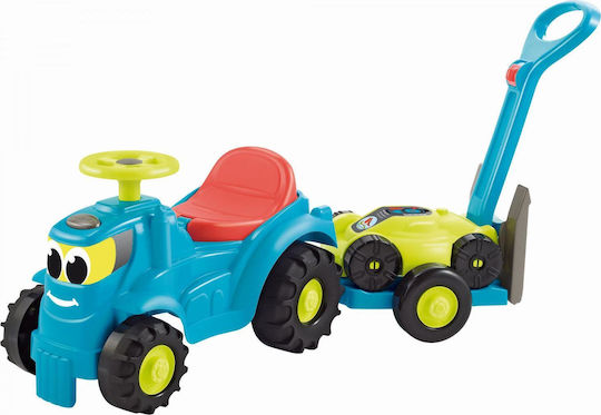 Ecoiffier Tractor 2 în 1 Ride On pentru 12+ luni Albastru