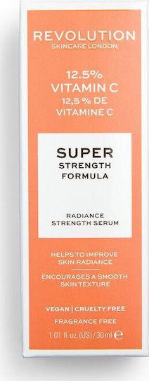 Revolution Beauty Skincare Moisturizing & Anti-aging Serum Face with Vitamin C for Detoxification & Radiance 30ml