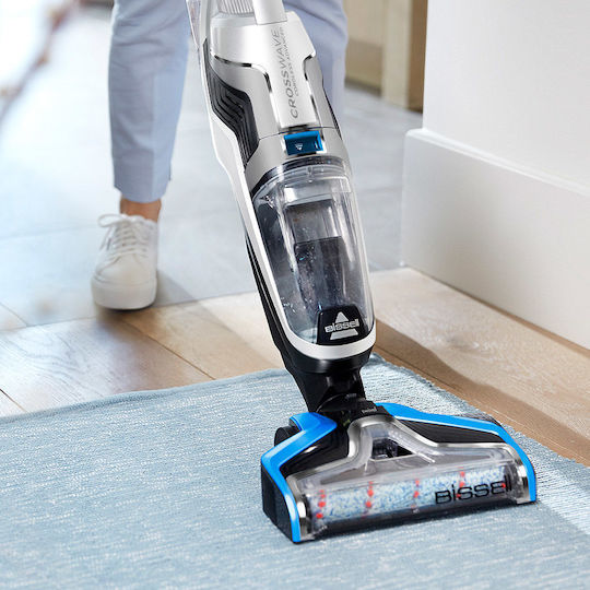 Bissell 2588N CrossWave Cordless Advanced Επαναφορτιζόμενη Σκούπα Stick 36V Μπλε
