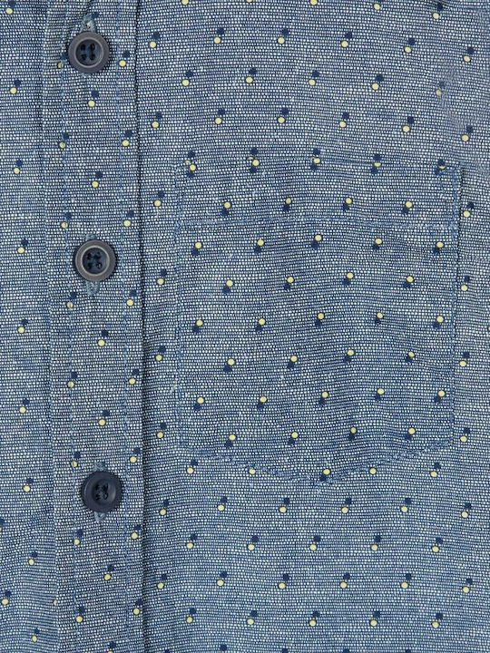 Kinderhemd Kurzärmelig Blau