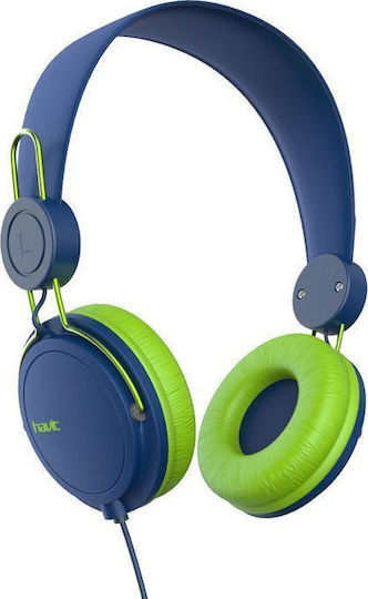 Havit HV-2198d Ενσύρματα On Ear Ακουστικά Μωβ / Πράσινα
