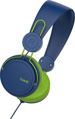 Havit HV-2198d Wired On Ear Headphones Purple / Green 21.05.0023