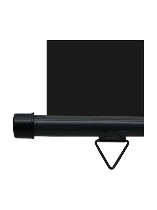 vidaXL Terrace Sideway Sunshade Roller Black 1x2.5cm