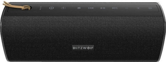 BlitzWolf Ηχείο Bluetooth 12W με Διάρκεια Μπαταρίας έως 4.5 ώρες Μαύρο BW-WA2