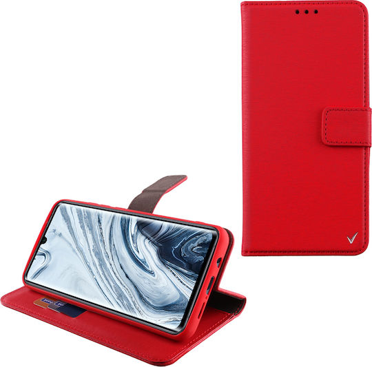 Volte-Tel Allure Magnet Wallet Synthetic Leather Red (Xiaomi Mi Note 10 / Mi Note 10 Pro) 8259661