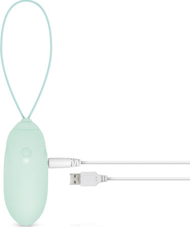 Luv Egg Rechargeable with Remote Control Vibrator Ei mit Fernbedienung 7cm Green