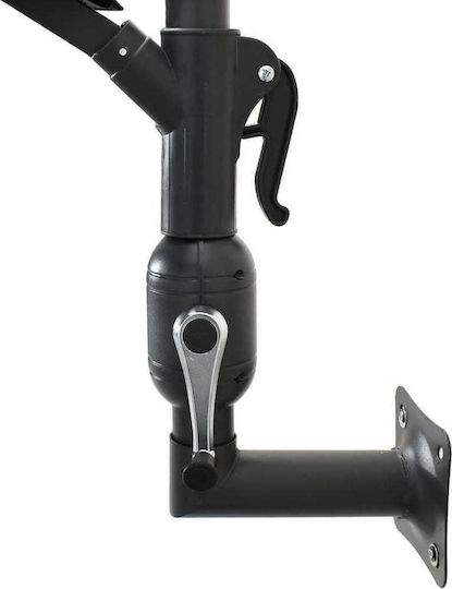 Umbrelă De Perete Rotundă Metalică Albastră Φ3m