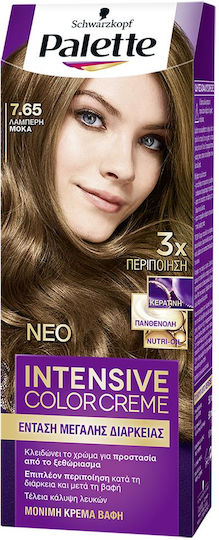 Palette Intensive Color Creme Боя За Коса 7.65 Лъскава Мока 50ml