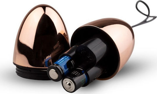 Rosy Gold New Vibrating Egg Vibrator Egg with Remote Control 7cm Rose Gold