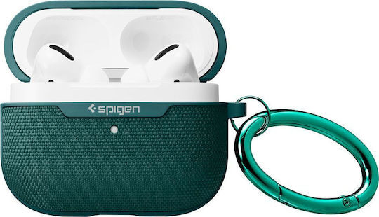 Spigen Urban Fit Silicone Case with Keychain Green for Apple AirPods Pro