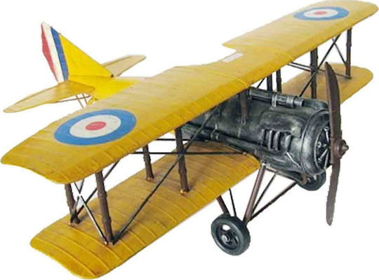 SP Souliotis Античен Декоративен самолет Металик 60x56x22см 1бр