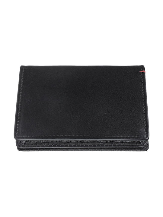 Zippo Men's Leather Card Wallet Black 2006024