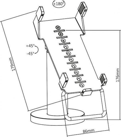 Sbox POS Stand PTM-03