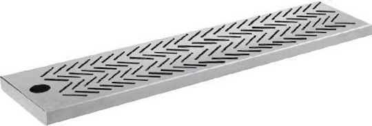 Novatex Metallic Bar Mat with Dimension 60x11x2cm