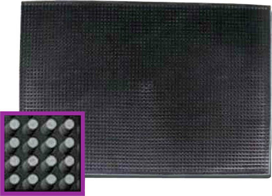 The Bars Bar Mat din cauciuc cu Dimensiuni 45x30x1cm