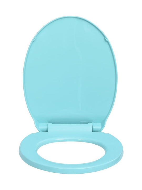 vidaXL Καπάκι Λεκάνης Soft Close Πλαστικό 46x34cm Πράσινο