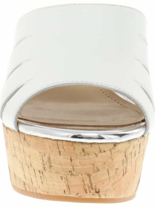 Victoria Platforme Dama în Tip Slip On Albă