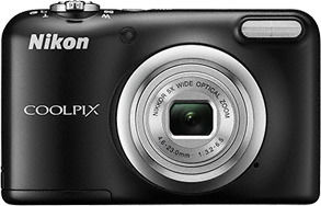 Nikon Coolpix A10 Компактен Фотоапарат 16.1МР Оптично Увеличение 5x Черен Черна