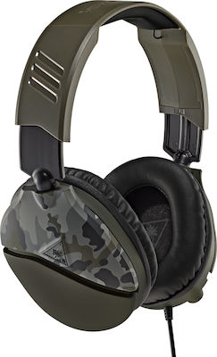 Turtle Beach Recon 70 Over Ear Gaming Headset με σύνδεση 3.5mm Green Camo