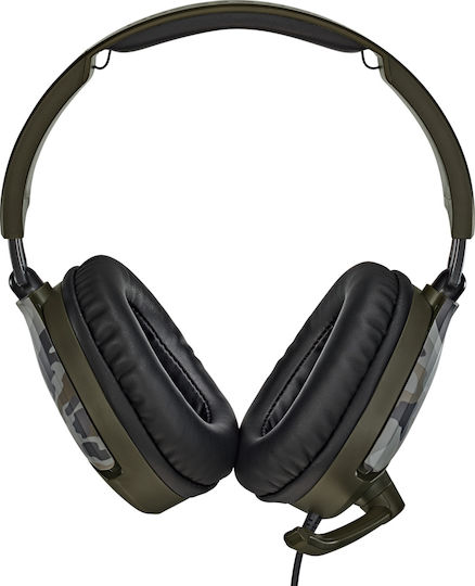 Turtle Beach Recon 70 Over Ear Gaming Headset with Connection 3.5mm Green Camo