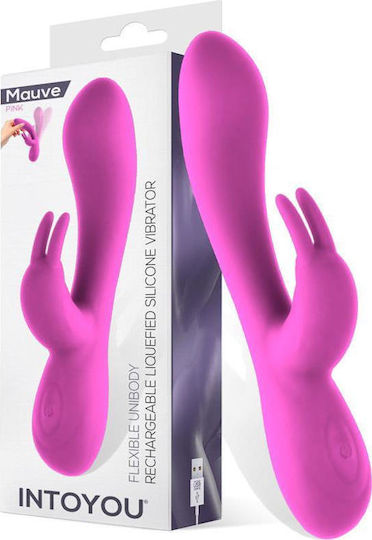 IntoYou Mauve Δονητής Rabbit 19.9cm Pink