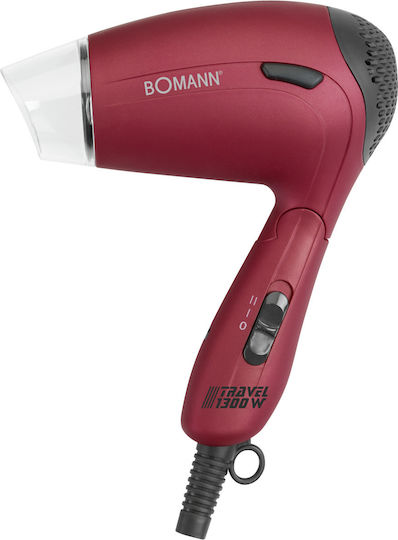 Bomann 8005 Travel Hair Dryer with Diffuser 1300W 138-0221