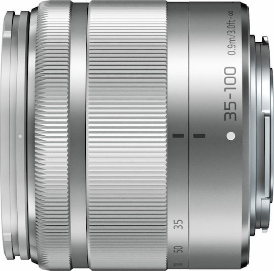 Panasonic Crop Camera Lens Lumix G 35-100mm F/4-5.6 O.I.S. Standard Zoom for Micro Four Thirds (MFT) Mount Silver