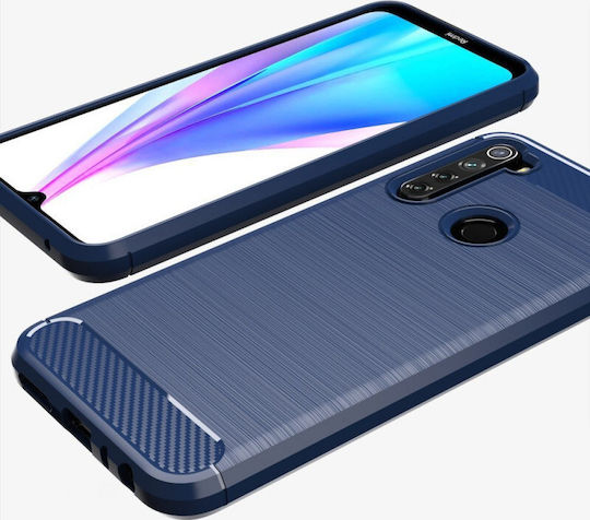 Hurtel Back Cover Σιλικόνης Μπλε (Redmi Note 8T)