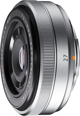 Fujifilm Crop Camera Lens XF 27mm f/2.8 Steady for Fujifilm X Mount Silver