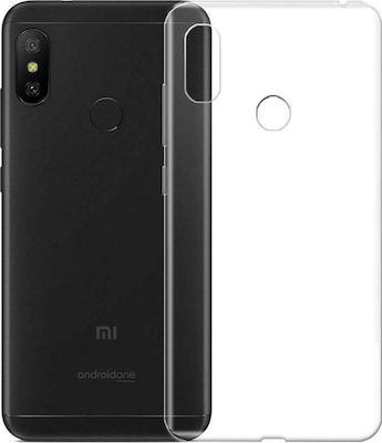 Hurtel Umschlag Rückseite Silikon 0.5mm Transparent (Xiaomi Mi 6X/Mi A2)