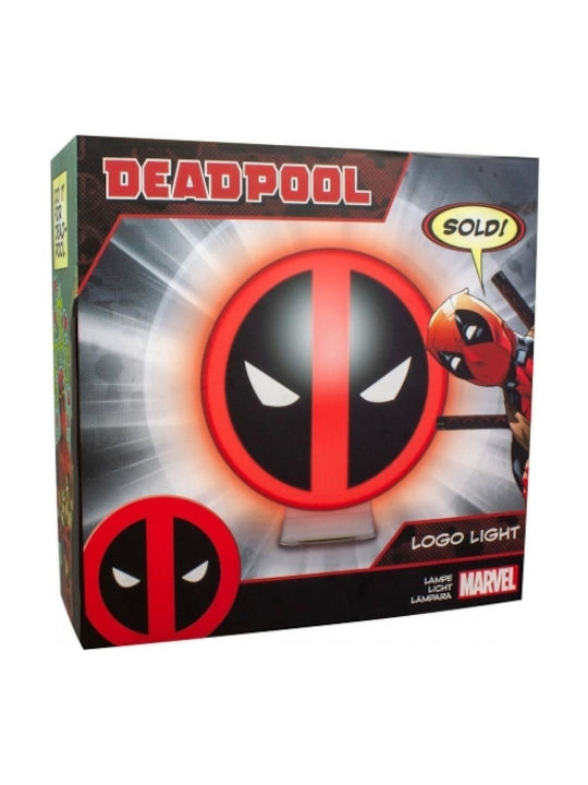 Paladone Lampă decorativă pentru copii Deadpool Roșu